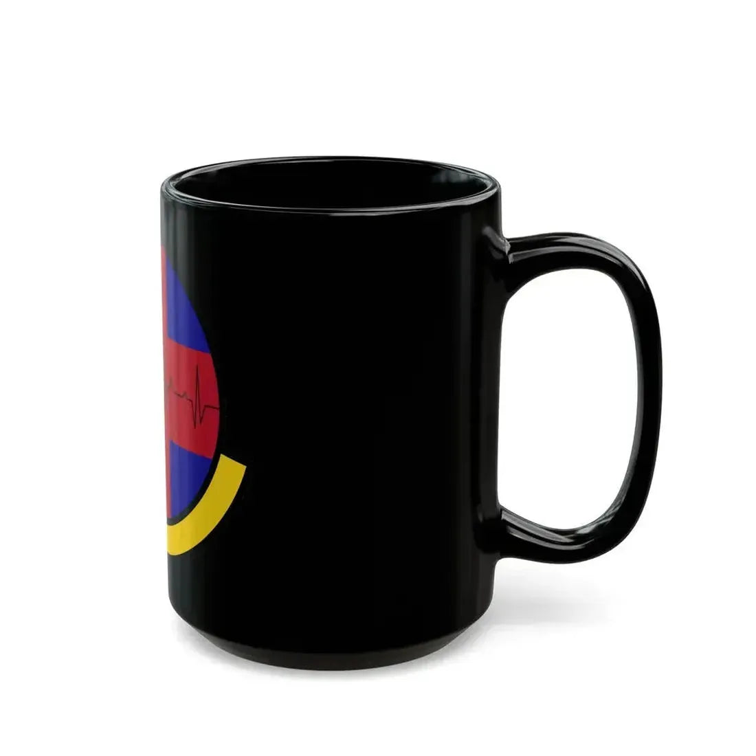 375 Healthcare Operations Squadron AMC (U.S. Air Force) Black Coffee Mug - Go Mug Yourself