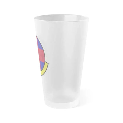375 Healthcare Operations Squadron AMC (U.S. Air Force) Frosted Pint Glass 16oz - Go Mug Yourself