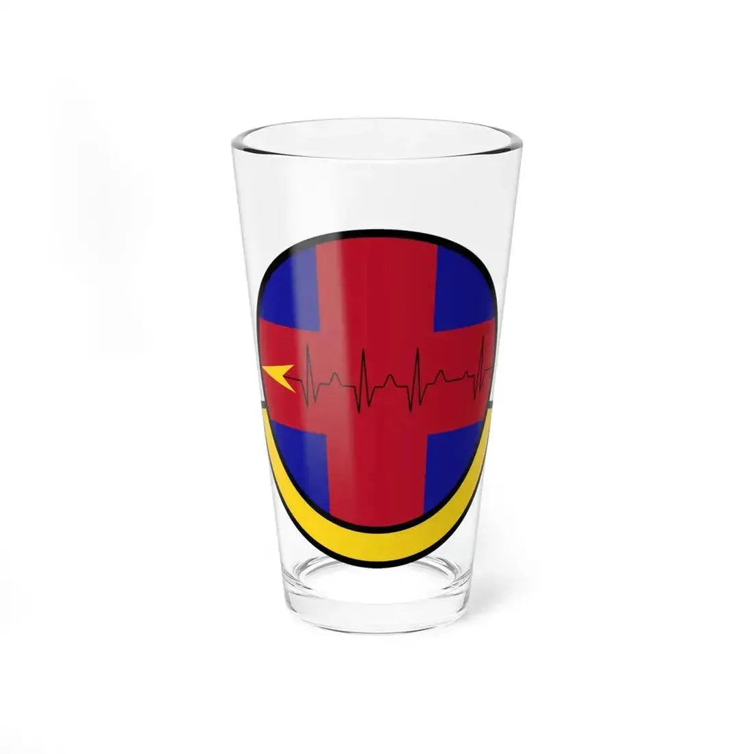 375 Healthcare Operations Squadron AMC (U.S. Air Force) Pint Glass 16oz 16oz - Go Mug Yourself