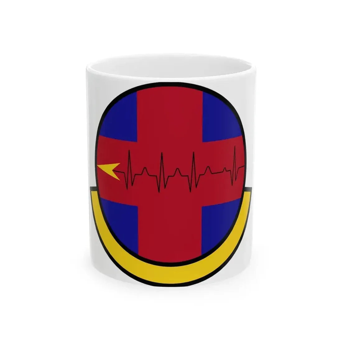 375 Healthcare Operations Squadron AMC (U.S. Air Force) White Coffee Mug 11oz - Go Mug Yourself