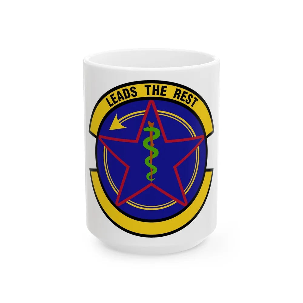 375 Operational Medical Readiness Squadron AMC (U.S. Air Force) White Coffee Mug-11oz-Go Mug Yourself