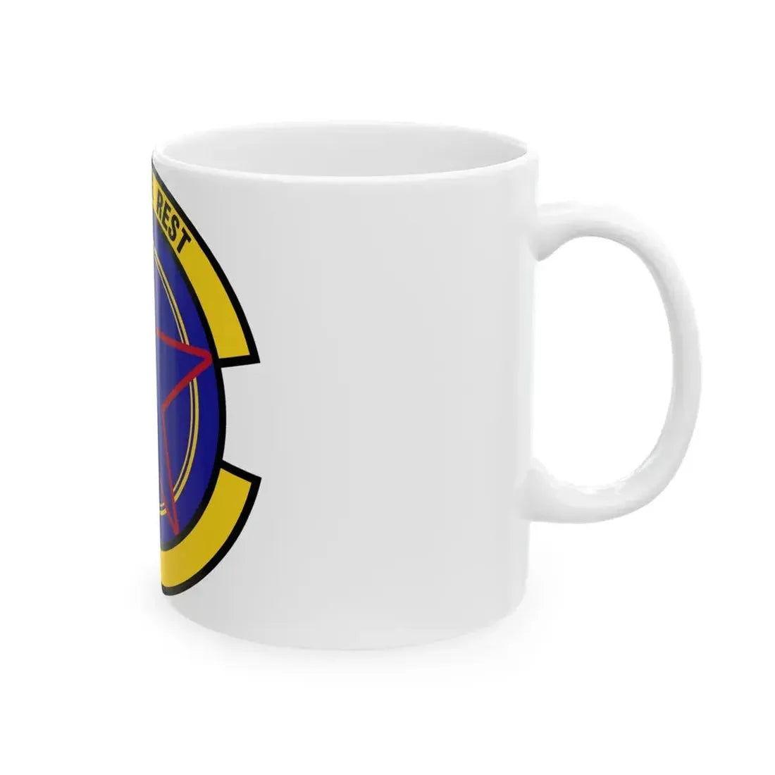 375 Operational Medical Readiness Squadron AMC (U.S. Air Force) White Coffee Mug - Go Mug Yourself
