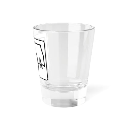 Oklahoma State Highway 40A (Oklahoma) (Road Sign) Shot Glass 1.5oz