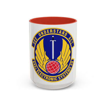 642d Electronic Systems Squadron (U.S. Air Force) Accent Coffee Mug