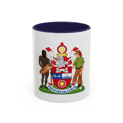 Coat of Arms Darwin Australia - Accent Coffee Mug