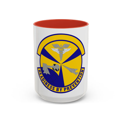 49th Aerospace Medicine Squadron (U.S. Air Force) Accent Coffee Mug