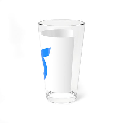 Flag of Otsuki Yamanashi (Japan) Pint Glass 16oz