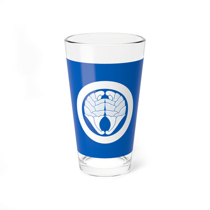 Flag of the Nabeshima Lords of Saga in Hizen Province B (Japan) Pint Glass 16oz