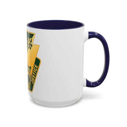 165 Military Police Pennsylvania National Guard (U.S. Army) Accent Coffee Mug
