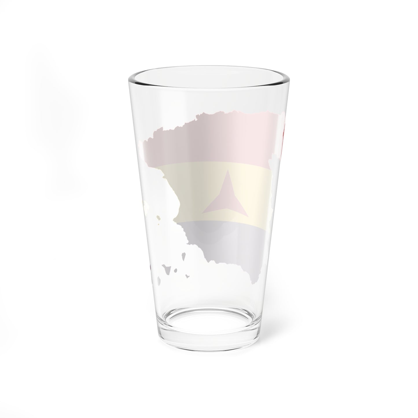 Spain with International Brigades Flag (Spain) Pint Glass 16oz