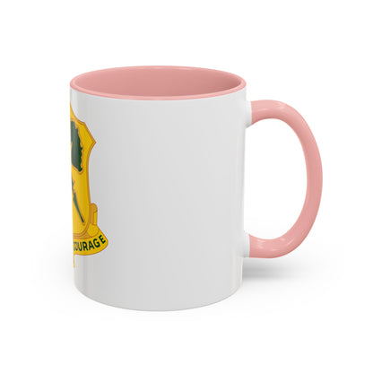 134 Tank Battalion (U.S. Army) Accent Coffee Mug