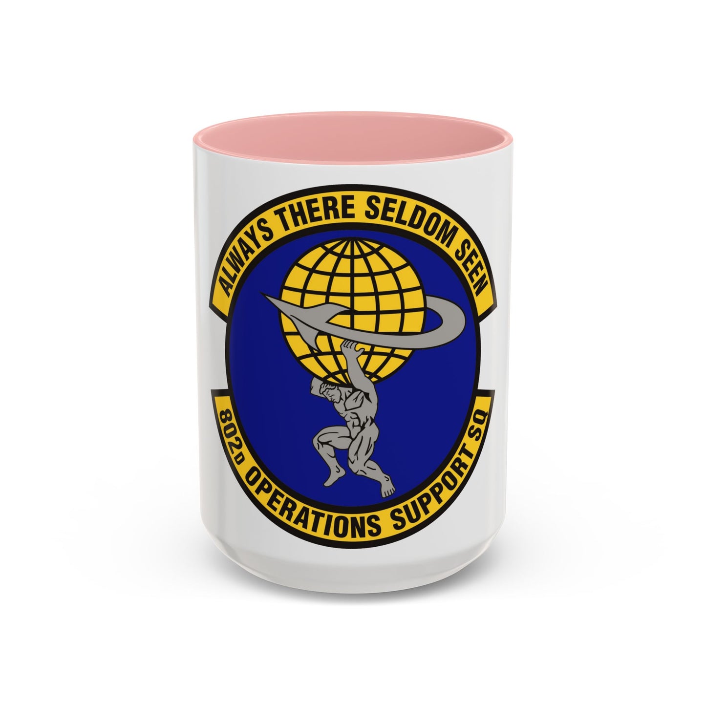 802d Operations Support Squadron (U.S. Air Force) Accent Coffee Mug