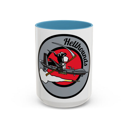 Hellbound Snoopy 20th ASq (U.S. Air Force) Accent Coffee Mug