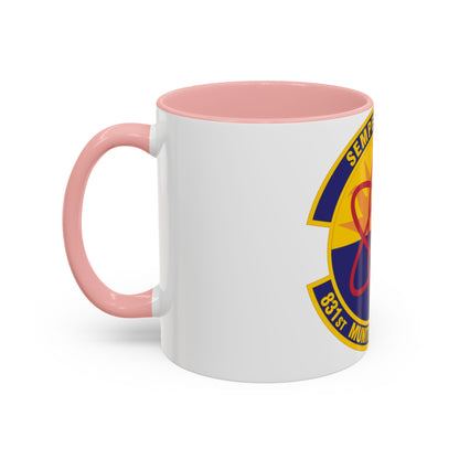 831st Munitions Support Squadron (U.S. Air Force) Accent Coffee Mug