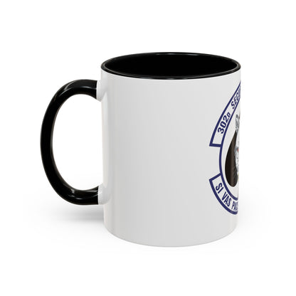 302d Security Forces Squadron (U.S. Air Force) Accent Coffee Mug