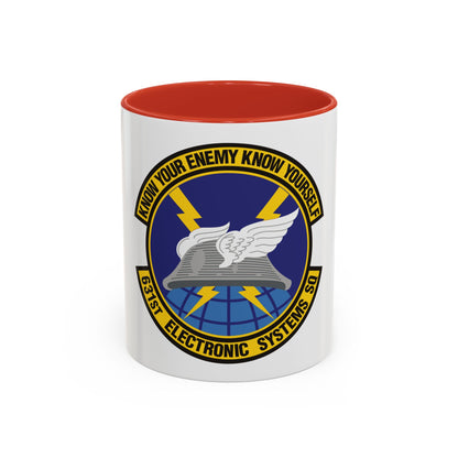 631st Electronic Systems Squadron (U.S. Air Force) Accent Coffee Mug