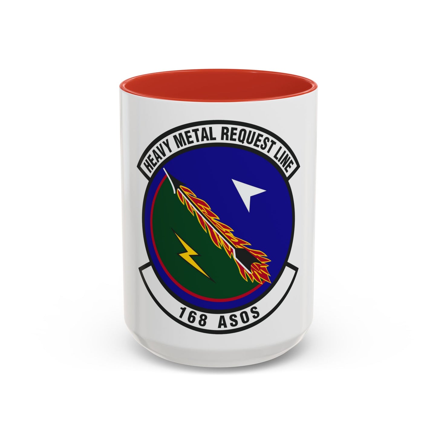168th Air Support Operations Squadron (U.S. Air Force) Accent Coffee Mug