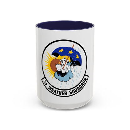 3 Weather Squadron ACC (U.S. Air Force) Accent Coffee Mug