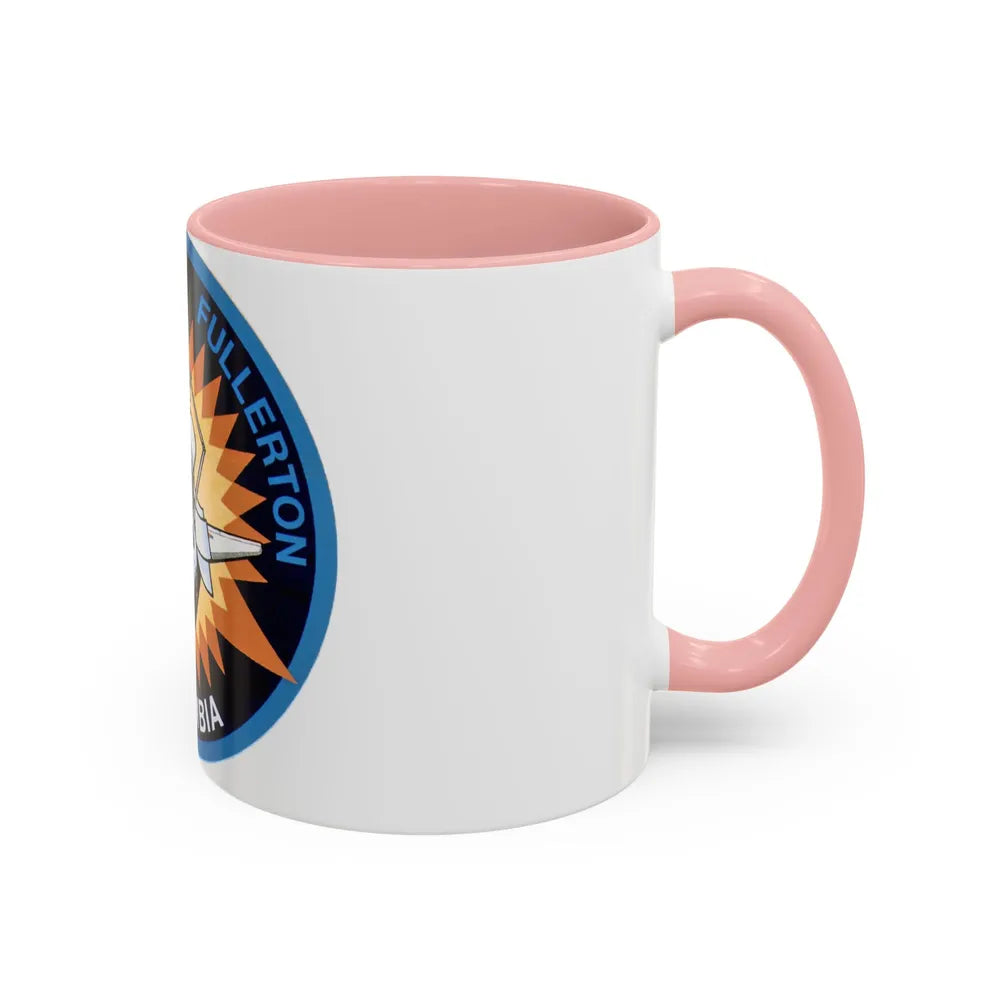 STS 3 (NASA) Accent Coffee Mug-Go Mug Yourself