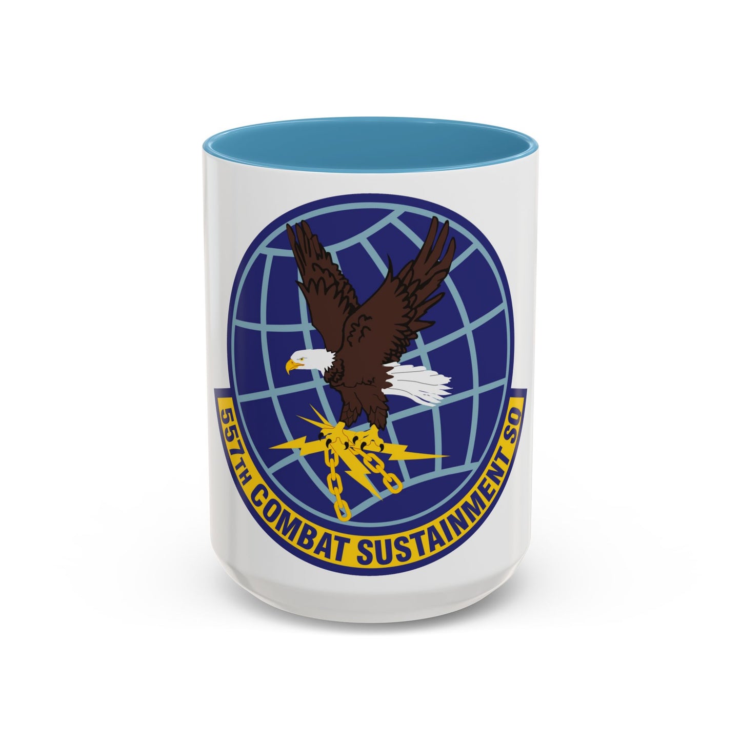 557th Combat Sustainment Squadron (U.S. Air Force) Accent Coffee Mug