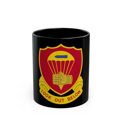 376 Airborne Field Artillery Battalion (U.S. Army) Black Coffee Mug-11oz-Go Mug Yourself