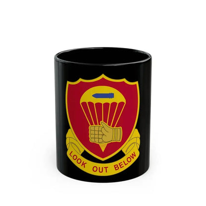 376 Airborne Field Artillery Battalion (U.S. Army) Black Coffee Mug 11oz - Go Mug Yourself