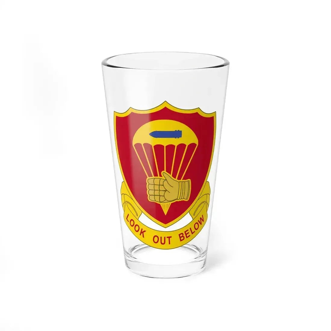 376 Airborne Field Artillery Battalion (U.S. Army) Pint Glass 16oz 16oz - Go Mug Yourself
