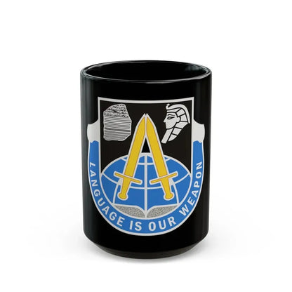 376 Military Intelligence Battalion (U.S. Army) Black Coffee Mug 15oz - Go Mug Yourself