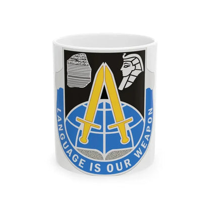 376 Military Intelligence Battalion (U.S. Army) White Coffee Mug 11oz - Go Mug Yourself