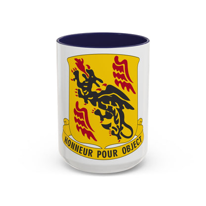 81 Airborne Antiaircraft Artillery Battalion (U.S. Army) Accent Coffee Mug