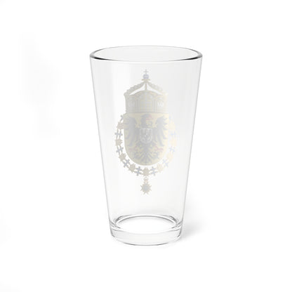 Coat of Arms of William II of Germany Seraphim Variant (Germany) (Coat of Arms) Pint Glass 16oz