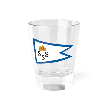 Burgee of KSSS members (Sweden) Shot Glass 1.5oz
