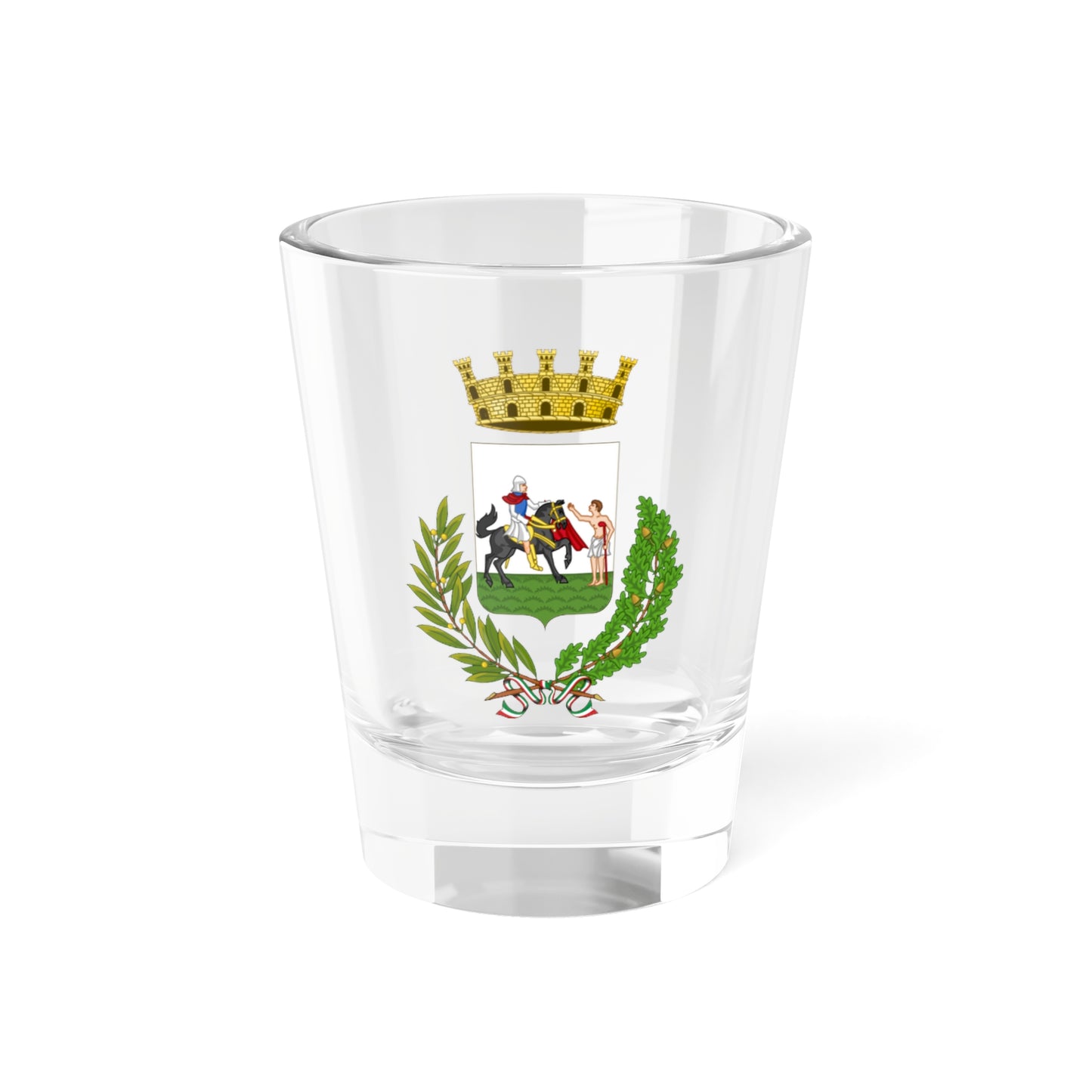 Piove di Sacco-Stemma (Italy) (Coat of Arms) Shot Glass 1.5oz