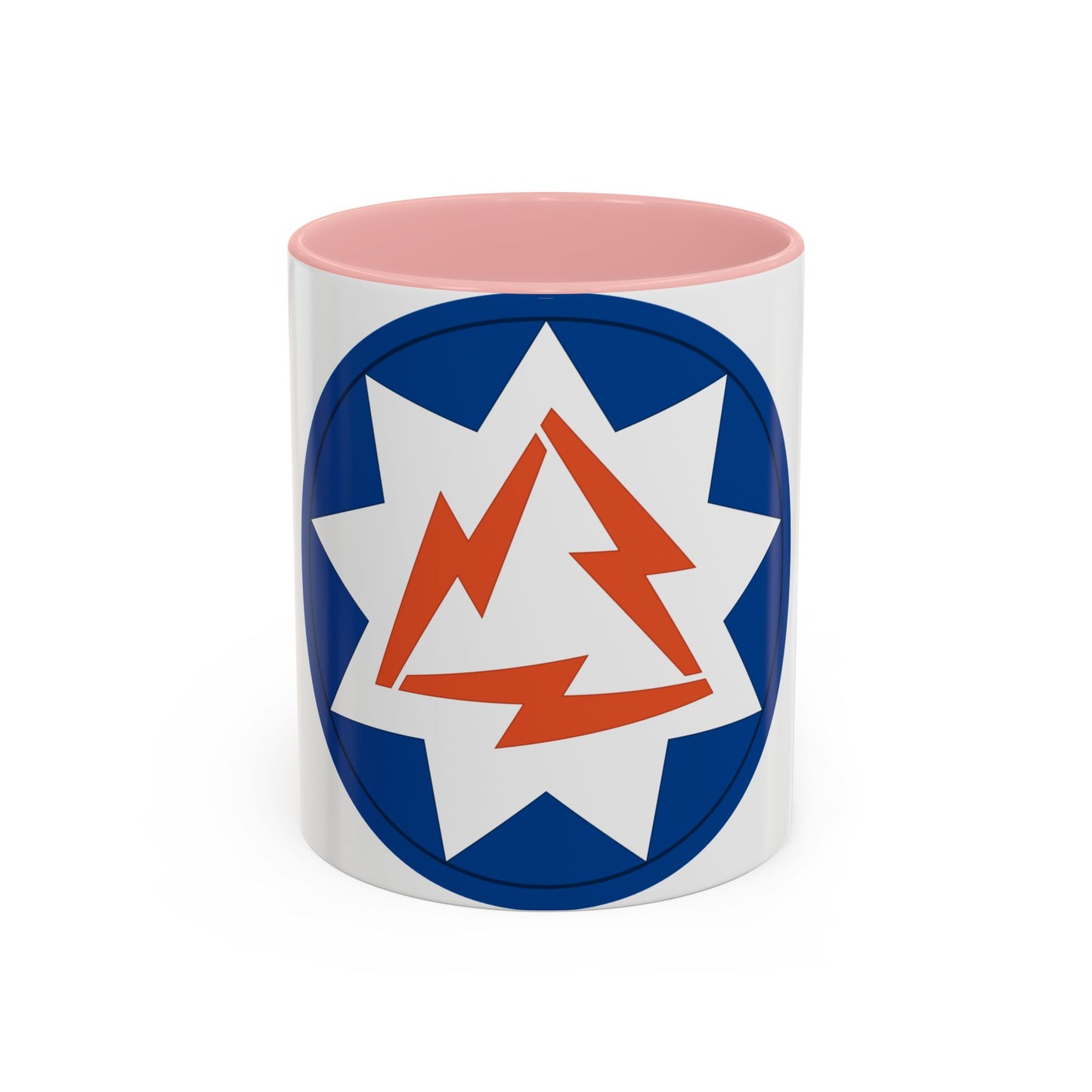 93rd Signal Brigade 2 (U.S. Army) Accent Coffee Mug