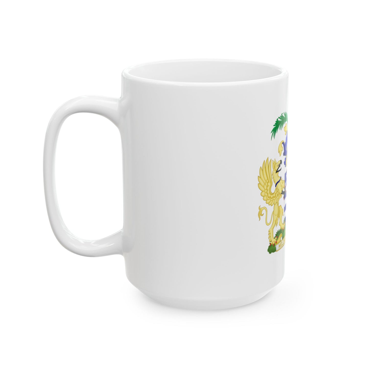 Coat of Arms Brisbane Australia - White Coffee Mug