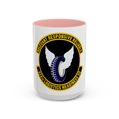 374 Logistics Readiness Squadron PACAF (U.S. Air Force) Accent Coffee Mug