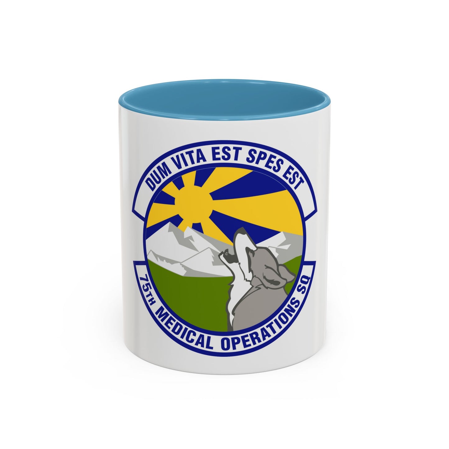 75th Medical Operations Squadron (U.S. Air Force) Accent Coffee Mug