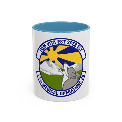 75th Medical Operations Squadron (U.S. Air Force) Accent Coffee Mug