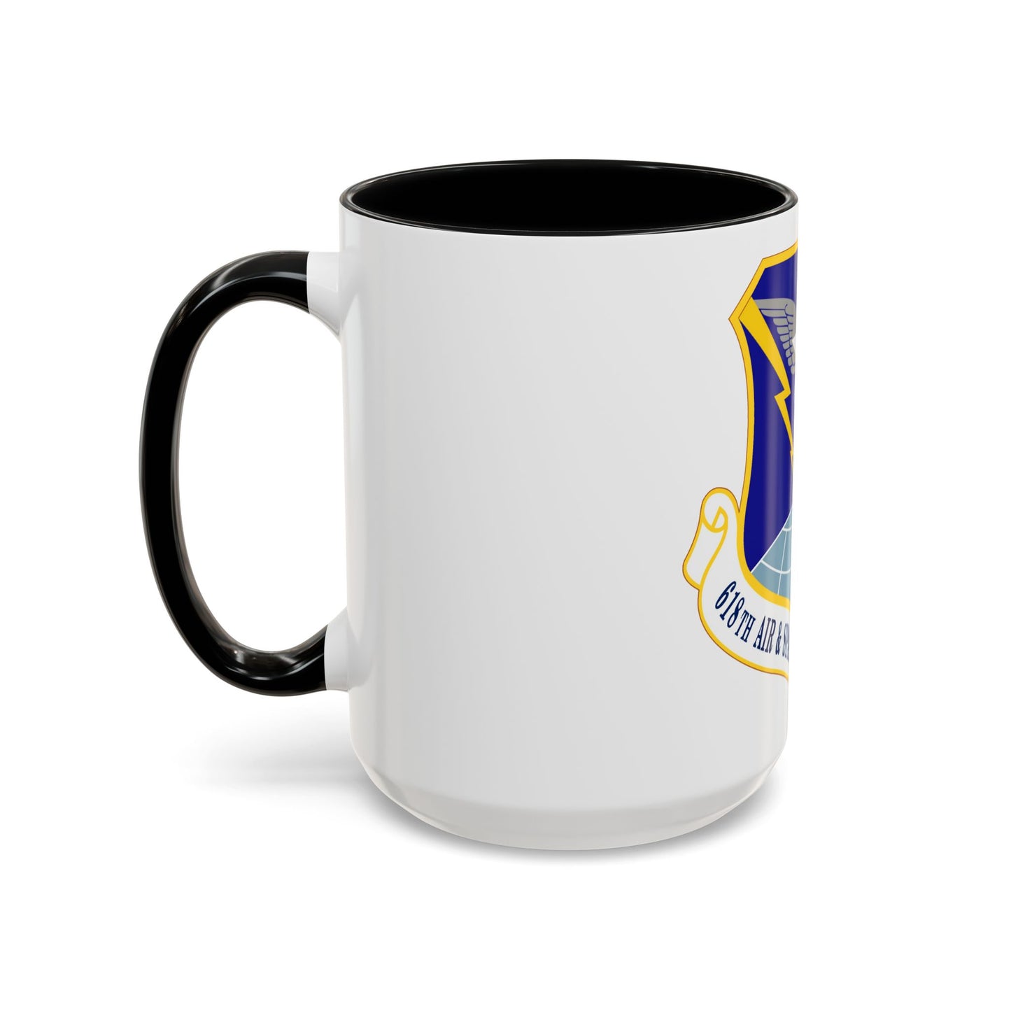 618 Air Operations Center AMC (U.S. Air Force) Accent Coffee Mug