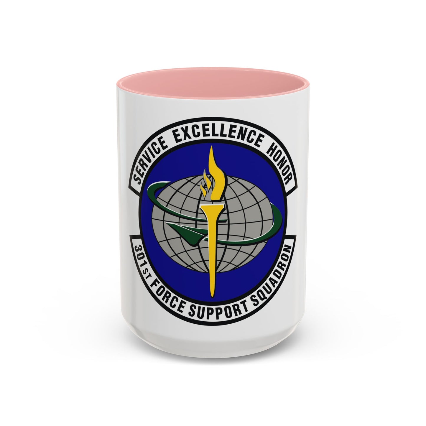 301st Force Support Squadron (U.S. Air Force) Accent Coffee Mug