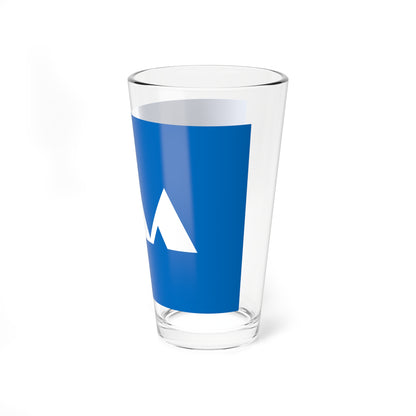 Flag of Yamagata Prefecture Japan - Pint Glass 16oz