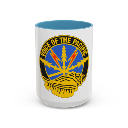 516th Signal Brigade (U.S. Army) Accent Coffee Mug