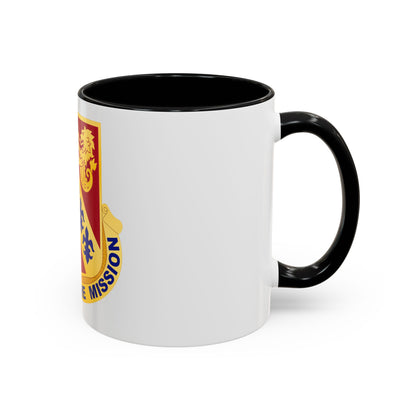 140 Signal Battalion (U.S. Army) Accent Coffee Mug
