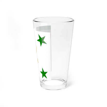 Flag of a Persian Division General (Iran) Pint Glass 16oz