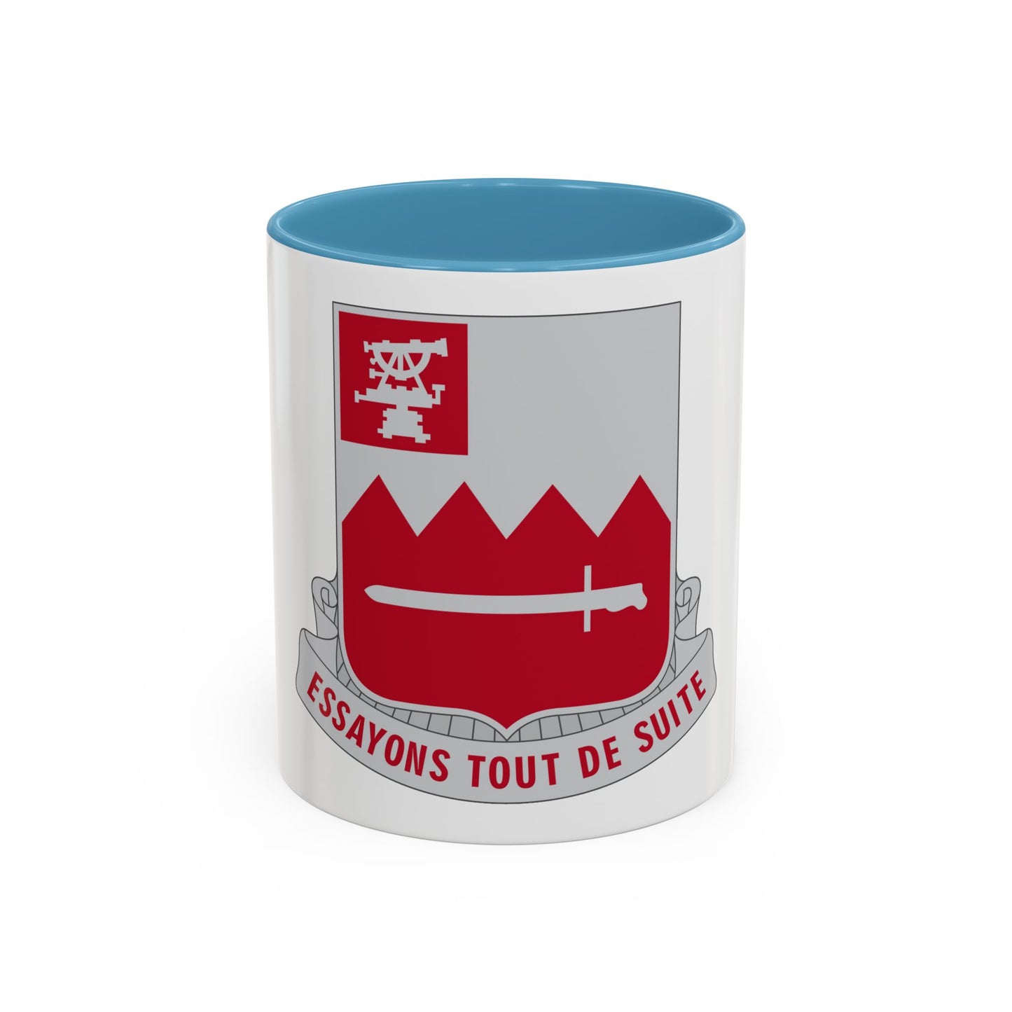 397 Engineer Battalion (U.S. Army) Accent Coffee Mug