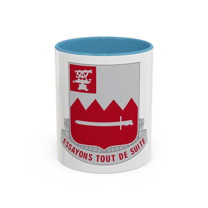 397 Engineer Battalion (U.S. Army) Accent Coffee Mug