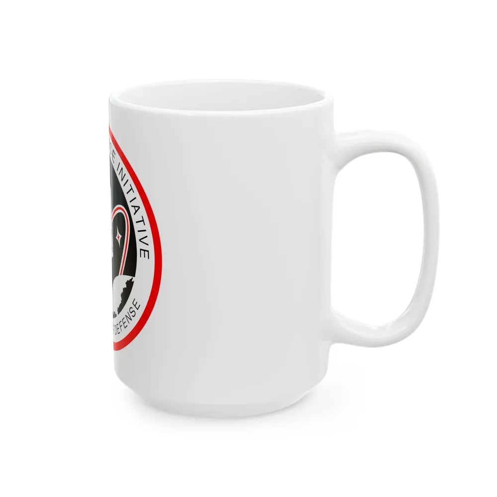 Strategic Defense Initiative - White Coffee Mug-Go Mug Yourself