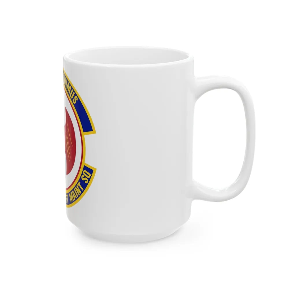 376th Expeditionary Aircraft Maintenance Squadron (U.S. Air Force) White Coffee Mug-Go Mug Yourself