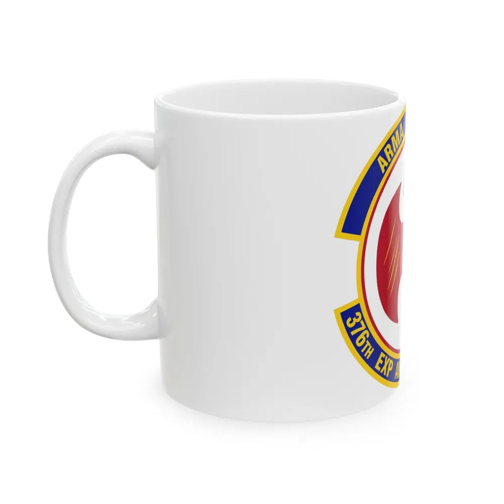 376th Expeditionary Aircraft Maintenance Squadron (U.S. Air Force) White Coffee Mug-Go Mug Yourself