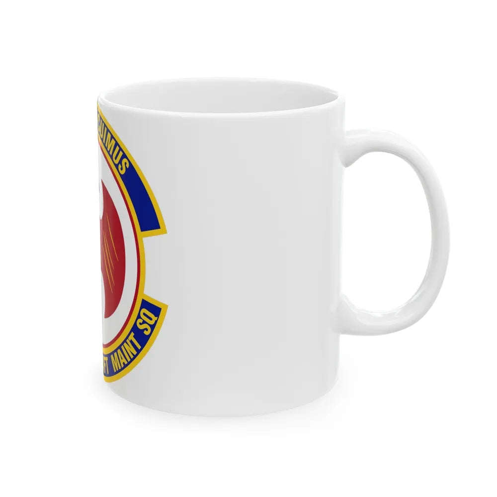 376th Expeditionary Aircraft Maintenance Squadron (U.S. Air Force) White Coffee Mug-Go Mug Yourself